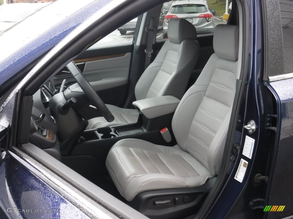 2019 CR-V EX-L AWD - Obsidian Blue Pearl / Gray photo #18