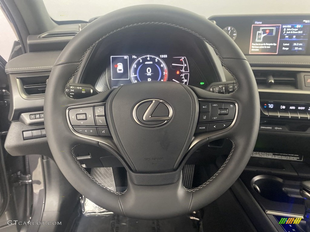 2022 Lexus UX 200 Black Steering Wheel Photo #145040967