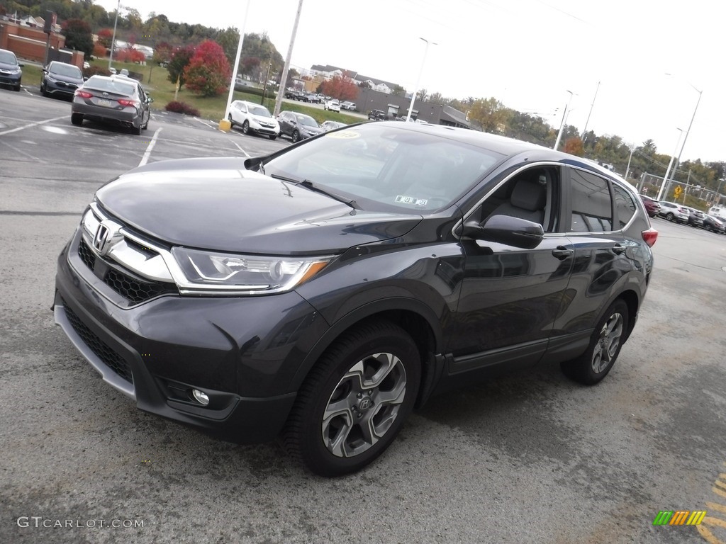 2019 CR-V EX-L AWD - Gunmetal Metallic / Black photo #6