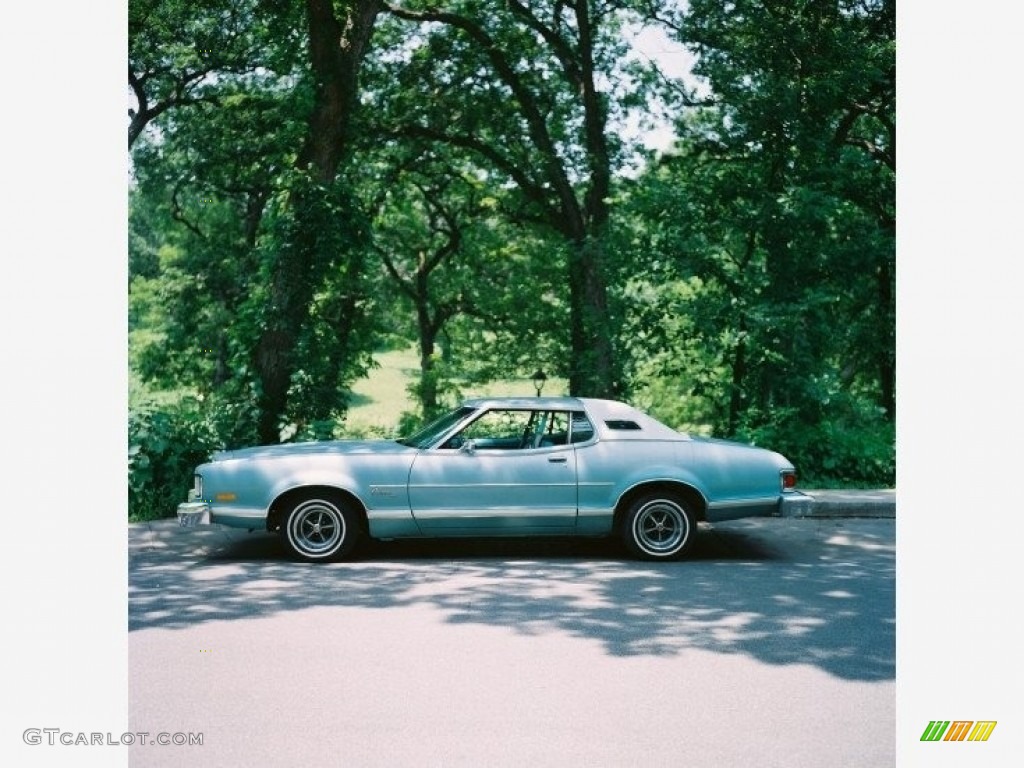 Light Blue 1976 Mercury Cougar XR7 2 Door Hardtop Exterior Photo #145041369