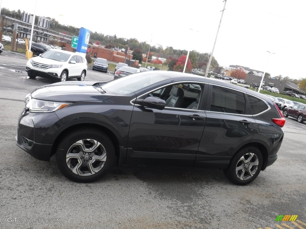 2019 CR-V EX-L AWD - Gunmetal Metallic / Black photo #7