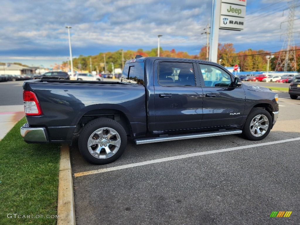 2021 1500 Big Horn Crew Cab 4x4 - Maximum Steel Metallic / Black photo #7