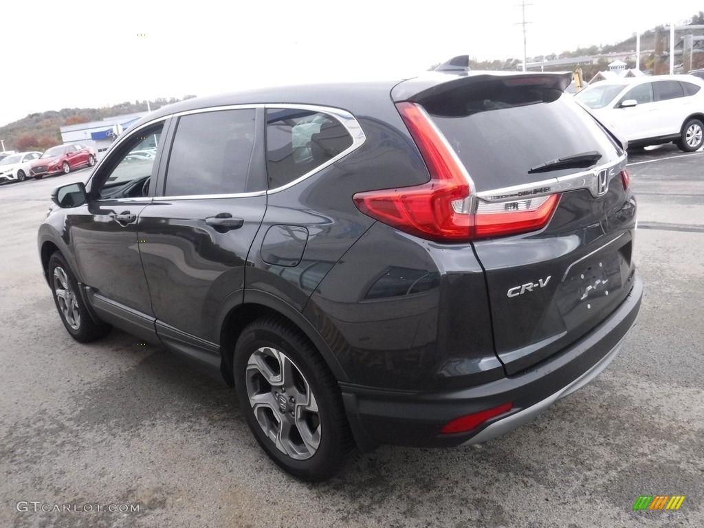 2019 CR-V EX-L AWD - Gunmetal Metallic / Black photo #8