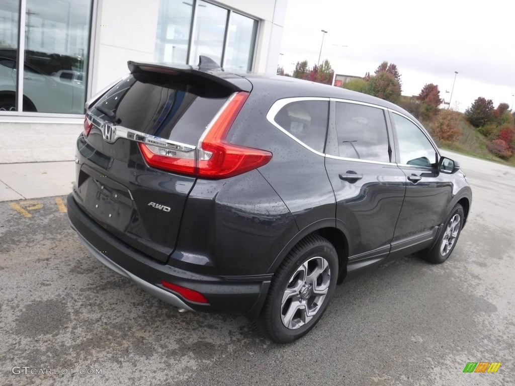2019 CR-V EX-L AWD - Gunmetal Metallic / Black photo #10