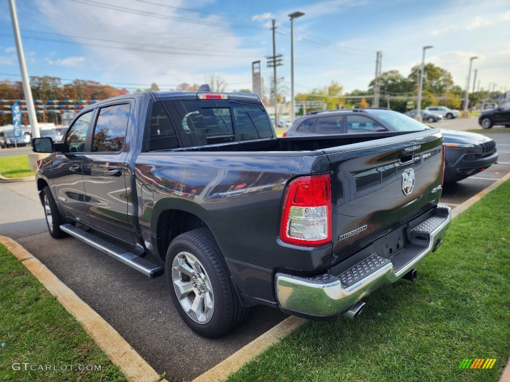 2021 1500 Big Horn Crew Cab 4x4 - Maximum Steel Metallic / Black photo #10