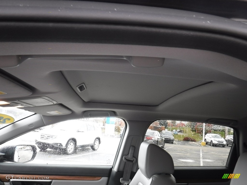 2019 CR-V EX-L AWD - Gunmetal Metallic / Black photo #12