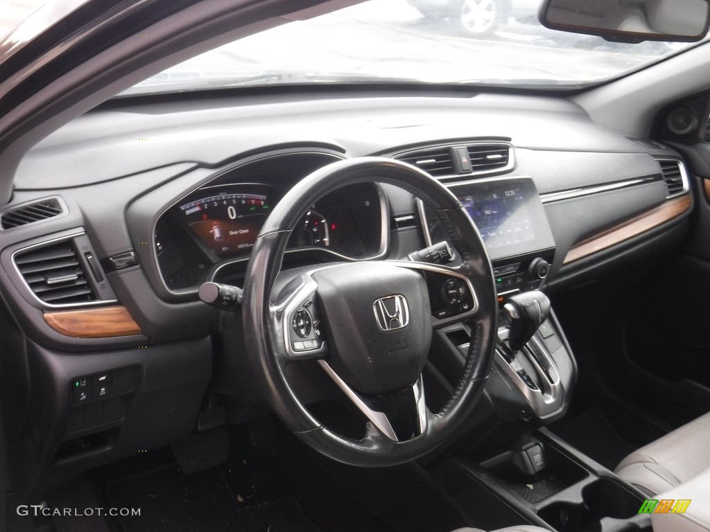 2019 CR-V EX-L AWD - Gunmetal Metallic / Black photo #13