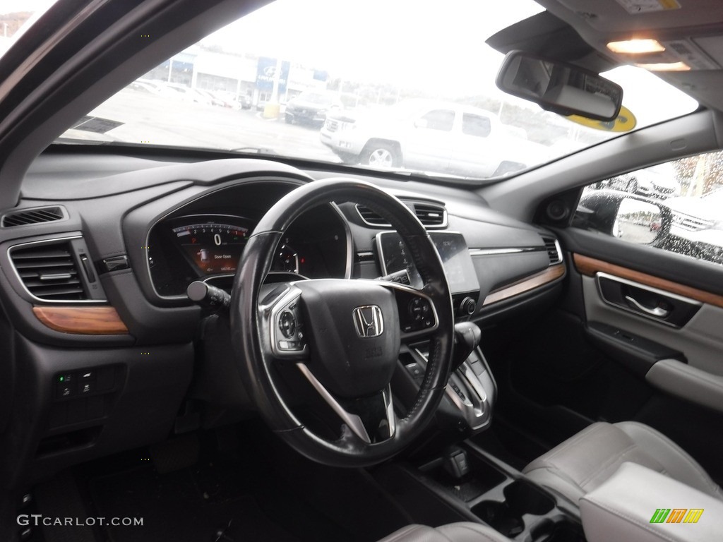 2019 CR-V EX-L AWD - Gunmetal Metallic / Black photo #19