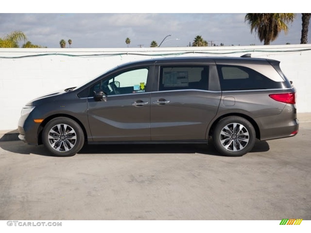 Pacific Pewter Metallic 2023 Honda Odyssey EX-L Exterior Photo #145041657