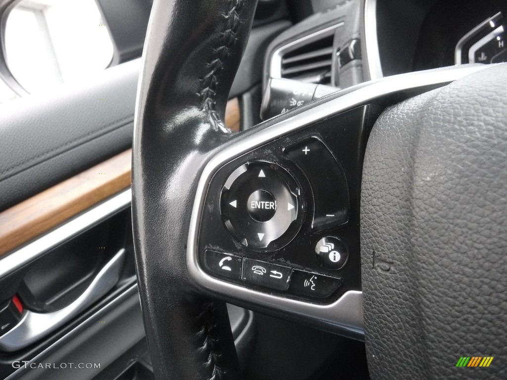 2019 CR-V EX-L AWD - Gunmetal Metallic / Black photo #24