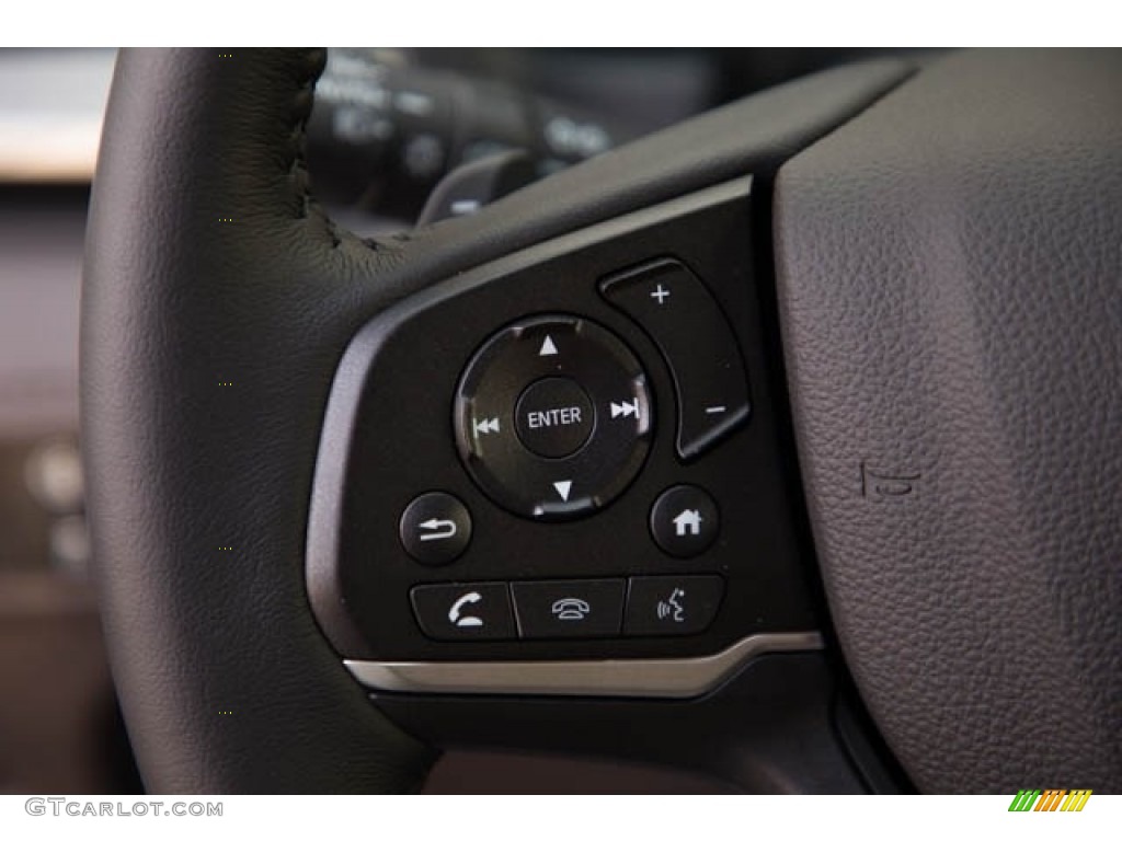 2023 Honda Odyssey EX-L Mocha Steering Wheel Photo #145041954