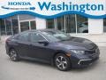 2019 Cosmic Blue Metallic Honda Civic LX Sedan  photo #1