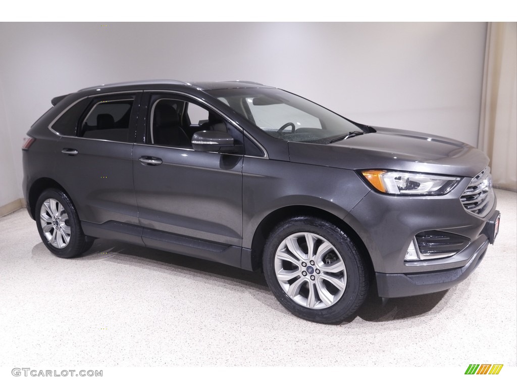 2019 Edge Titanium AWD - Magnetic / Ebony photo #1