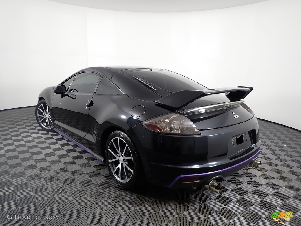 2011 Eclipse GS Sport Coupe - Kalapana Black / Dark Charcoal photo #6