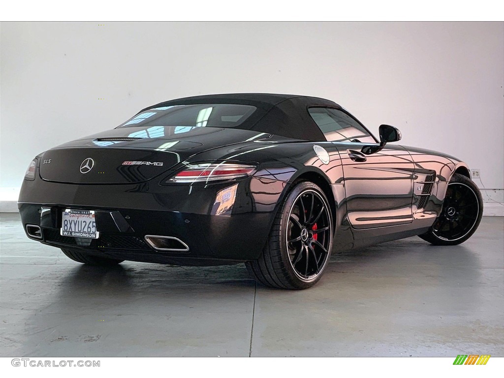 2013 SLS AMG GT Roadster - Obsidian Black Metallic / Black designo photo #13