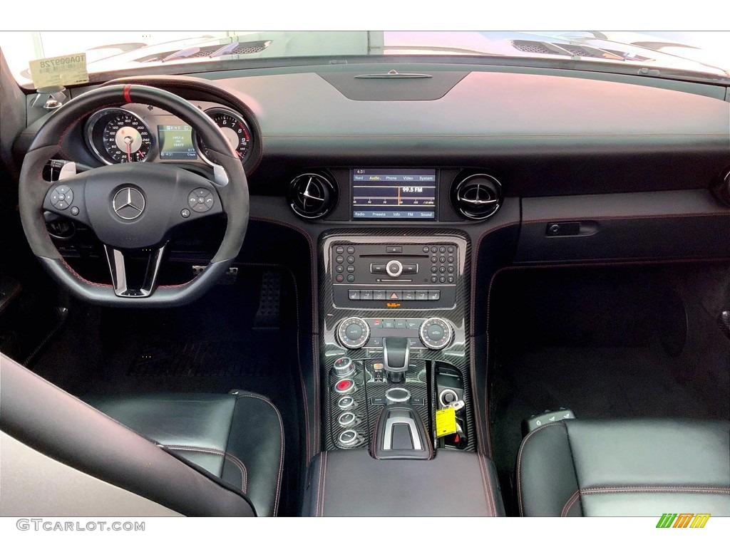 2013 Mercedes-Benz SLS AMG GT Roadster Black designo Dashboard Photo #145044786