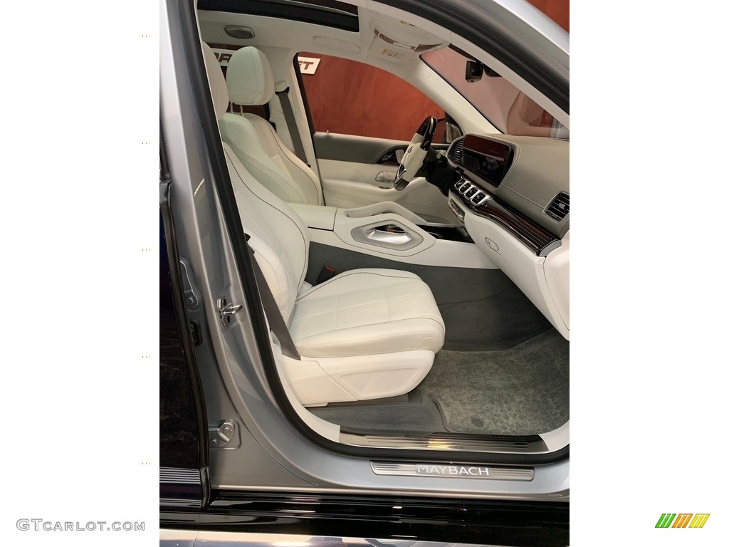 Crystal White Interior 2022 Mercedes-Benz GLS Maybach 600 4Matic Photo #145045678