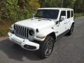 Bright White - Wrangler Unlimited High Altitude 4XE Hybrid Photo No. 2