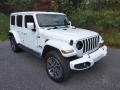 Bright White - Wrangler Unlimited High Altitude 4XE Hybrid Photo No. 4