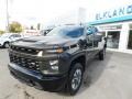 2022 Greenstone Metallic Chevrolet Silverado 2500HD Custom Crew Cab 4x4  photo #2