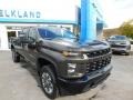 2022 Greenstone Metallic Chevrolet Silverado 2500HD Custom Crew Cab 4x4  photo #4