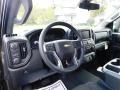Jet Black Steering Wheel Photo for 2022 Chevrolet Silverado 2500HD #145046596