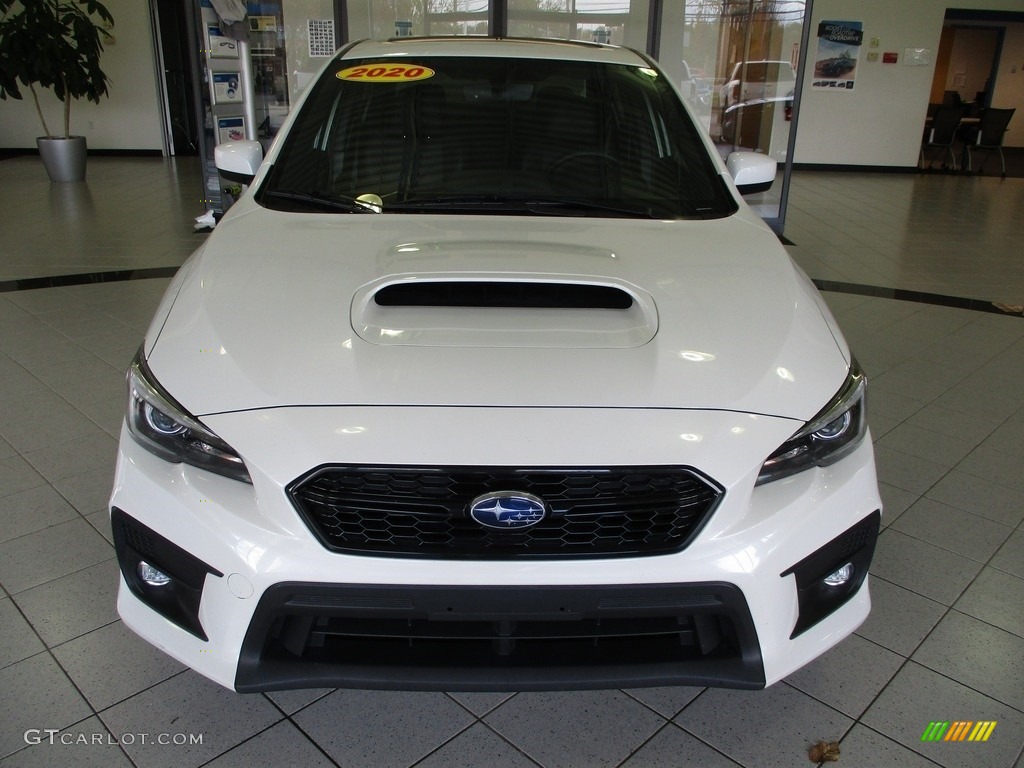 2020 WRX Limited - Crystal White Pearl / Carbon Black photo #2