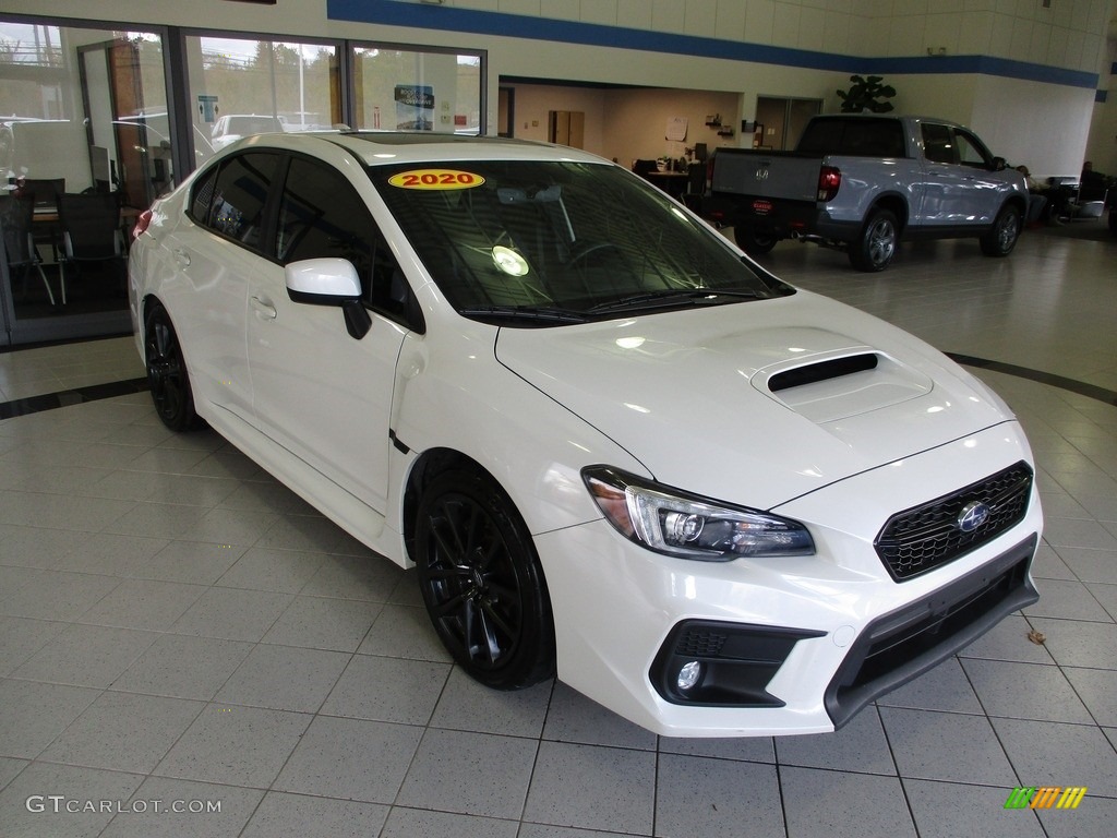 Crystal White Pearl 2020 Subaru WRX Limited Exterior Photo #145046647