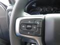 Jet Black Steering Wheel Photo for 2022 Chevrolet Silverado 2500HD #145046656