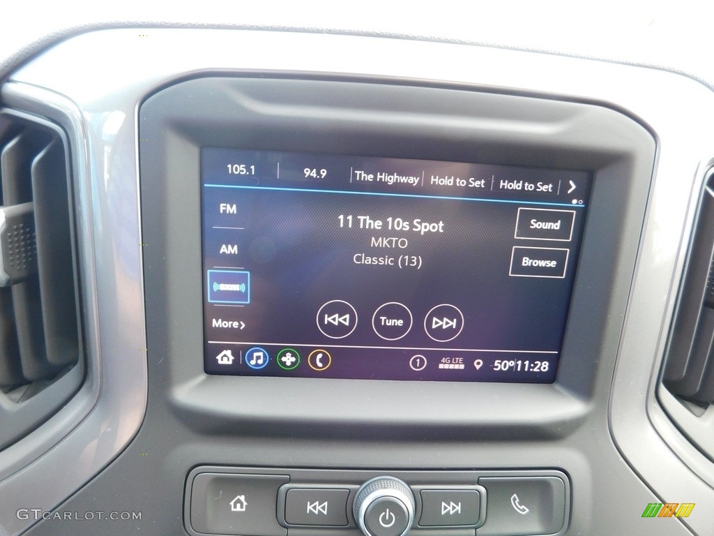 2022 Silverado 2500HD Custom Crew Cab 4x4 - Greenstone Metallic / Jet Black photo #34