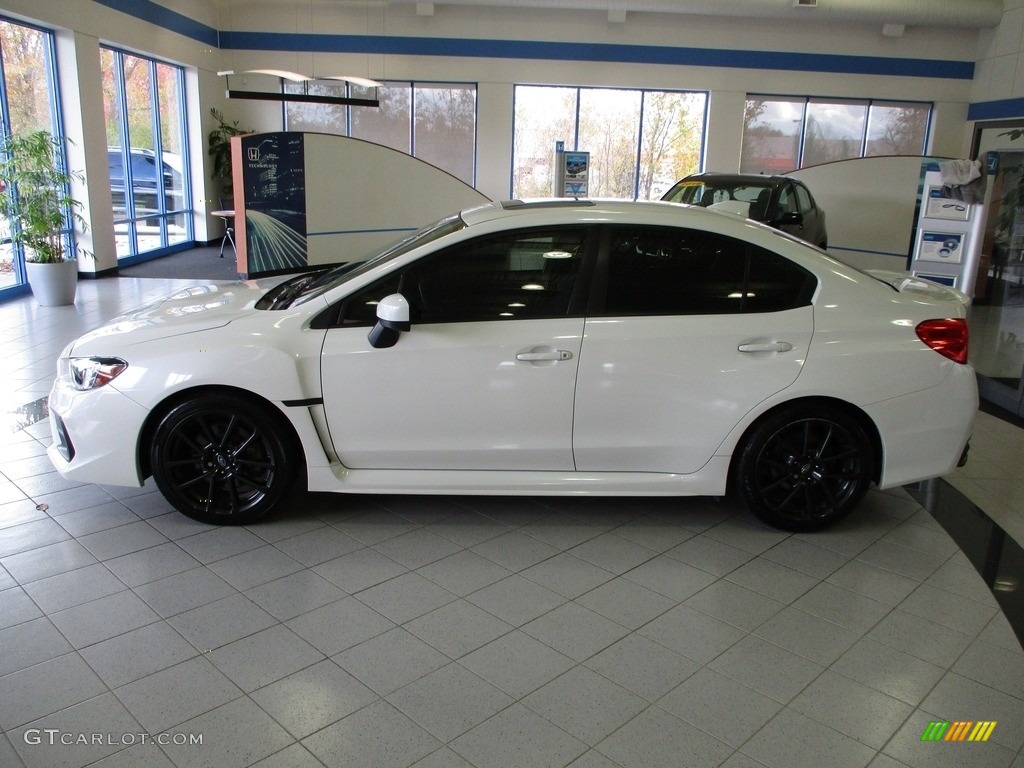 2020 WRX Limited - Crystal White Pearl / Carbon Black photo #10
