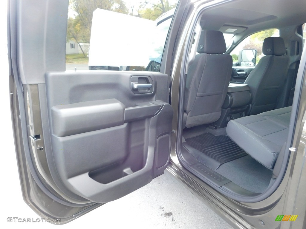 2022 Silverado 2500HD Custom Crew Cab 4x4 - Greenstone Metallic / Jet Black photo #41