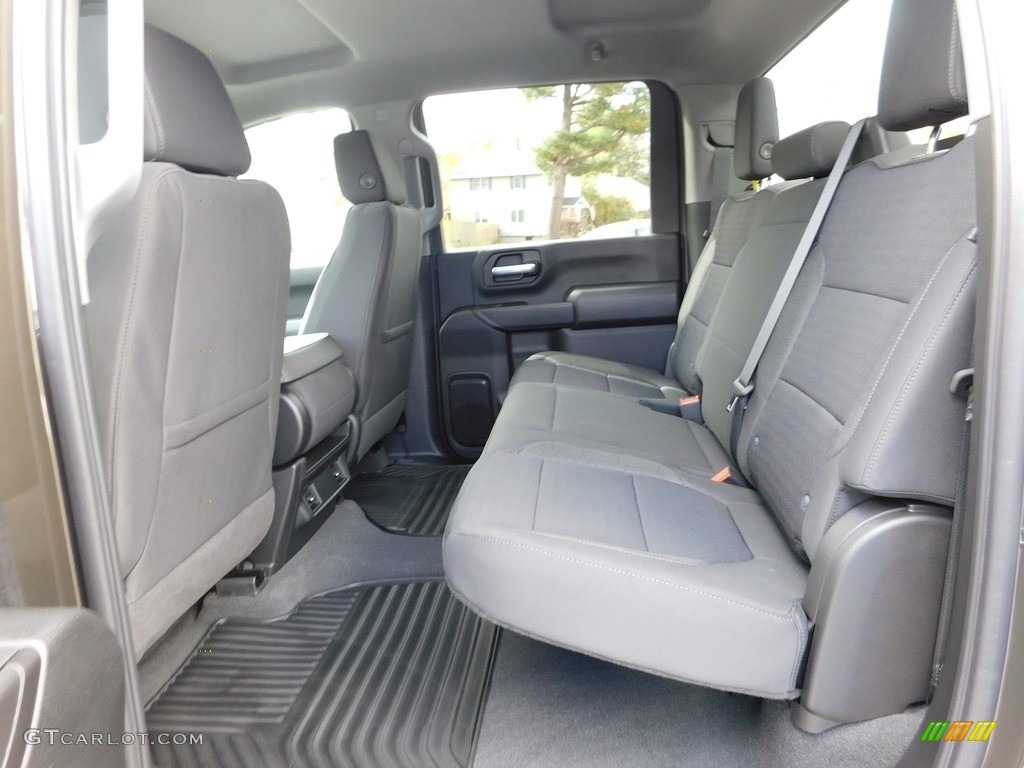 Jet Black Interior 2022 Chevrolet Silverado 2500HD Custom Crew Cab 4x4 Photo #145046917