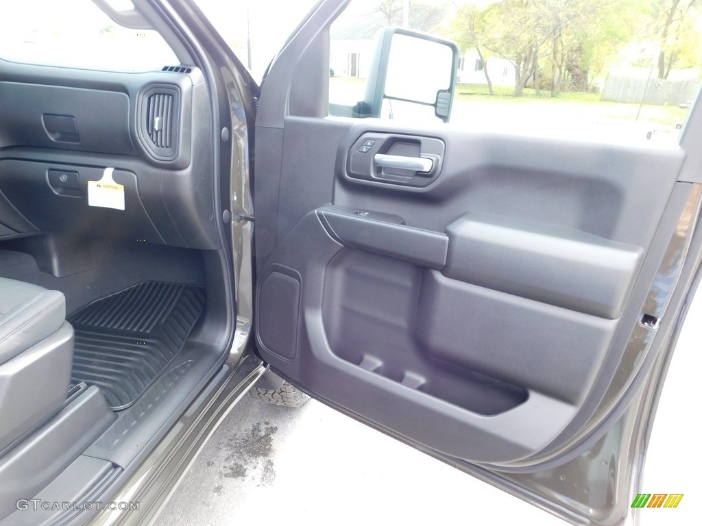 2022 Silverado 2500HD Custom Crew Cab 4x4 - Greenstone Metallic / Jet Black photo #46