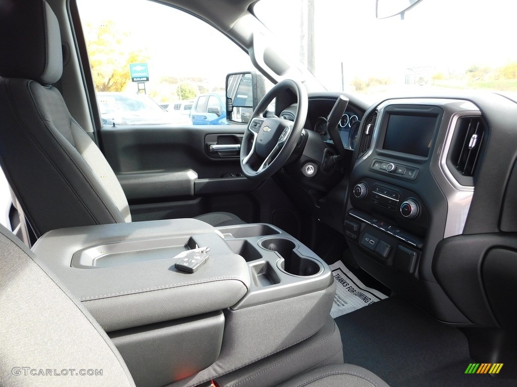 2022 Silverado 2500HD Custom Crew Cab 4x4 - Greenstone Metallic / Jet Black photo #48