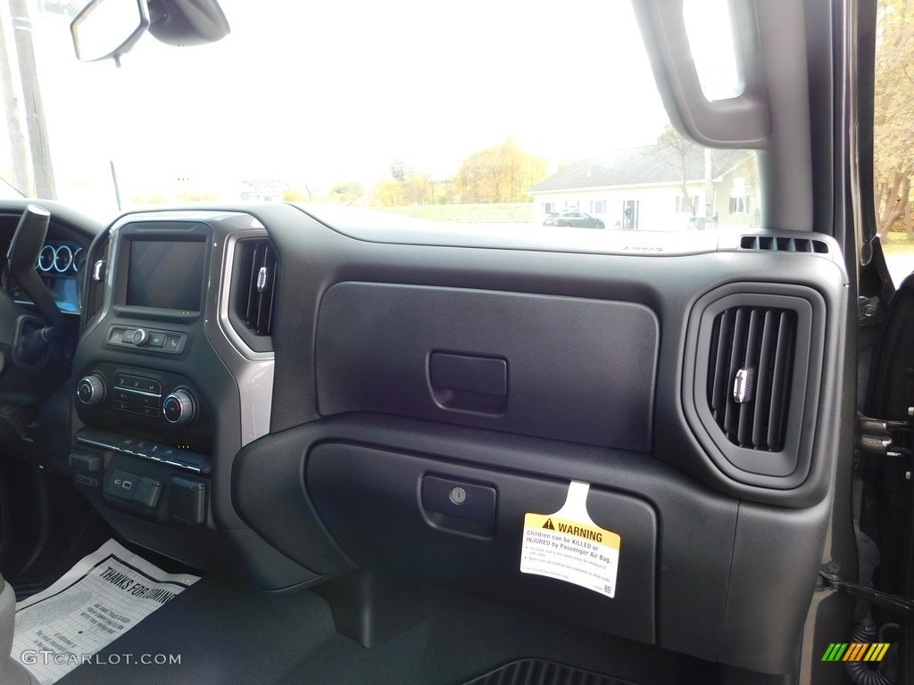 2022 Silverado 2500HD Custom Crew Cab 4x4 - Greenstone Metallic / Jet Black photo #49