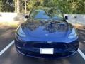 Deep Blue Metallic - Model Y Long Range AWD Photo No. 2