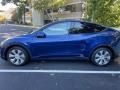  2022 Model Y Long Range AWD Deep Blue Metallic