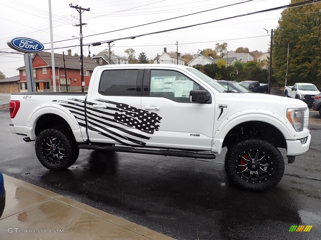 2022 F150 Sherrod XLT SuperCrew 4x4 - Oxford White / Black photo #6