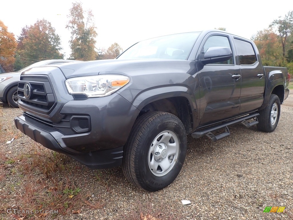 Magnetic Gray Metallic 2021 Toyota Tacoma SR Double Cab 4x4 Exterior Photo #145048672