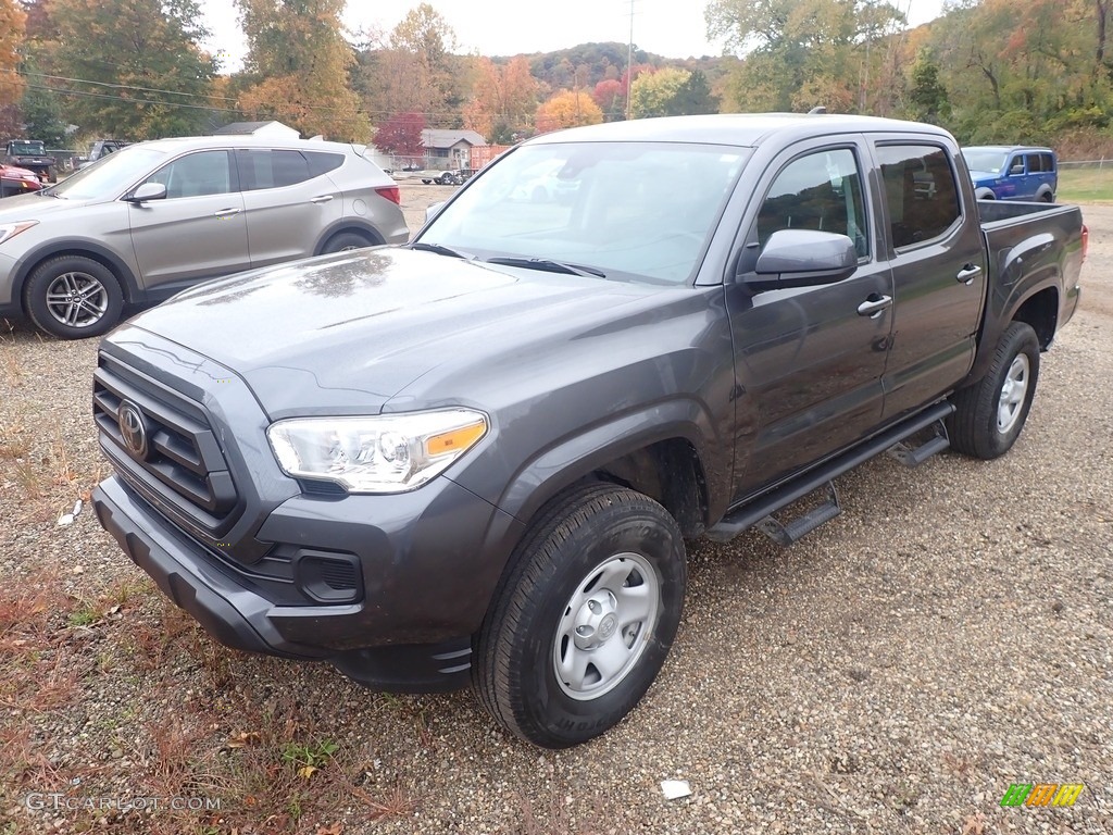 2021 Tacoma SR Double Cab 4x4 - Magnetic Gray Metallic / Cement photo #4