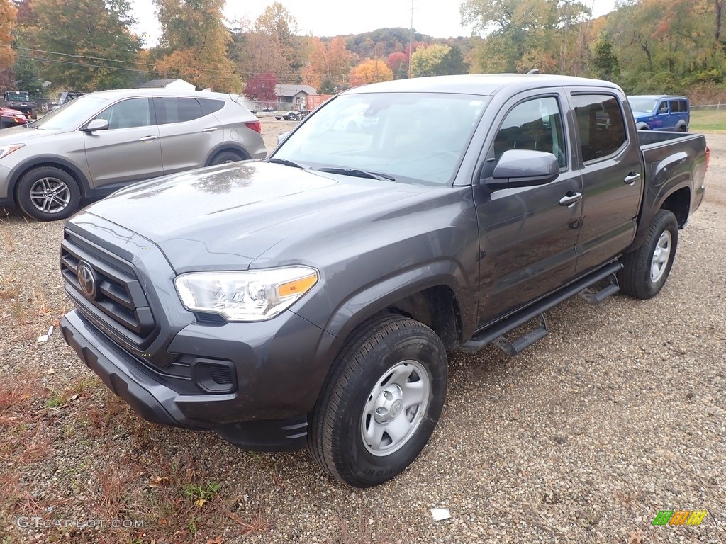 Magnetic Gray Metallic 2021 Toyota Tacoma SR Double Cab 4x4 Exterior Photo #145048687