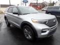 Iconic Silver Metallic 2022 Ford Explorer XLT 4WD Exterior