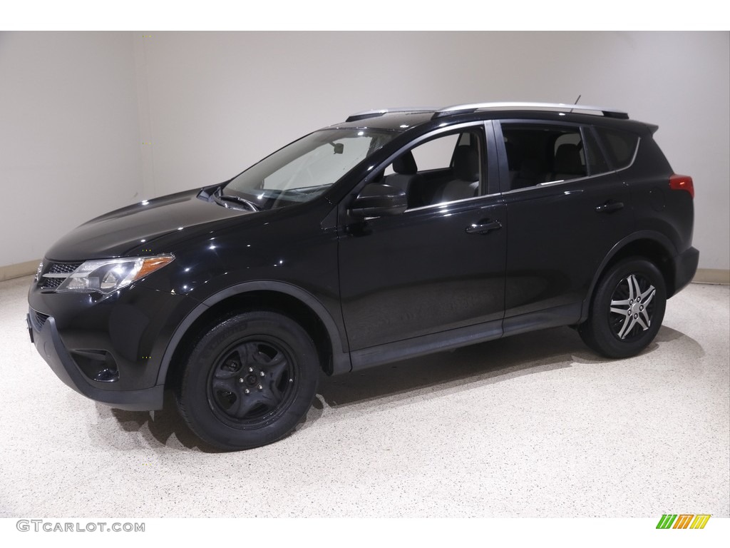 2015 RAV4 LE - Black / Ash photo #3
