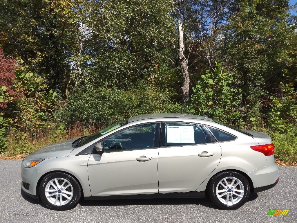 2016 Focus SE Sedan - Tectonic / Charcoal Black photo #1