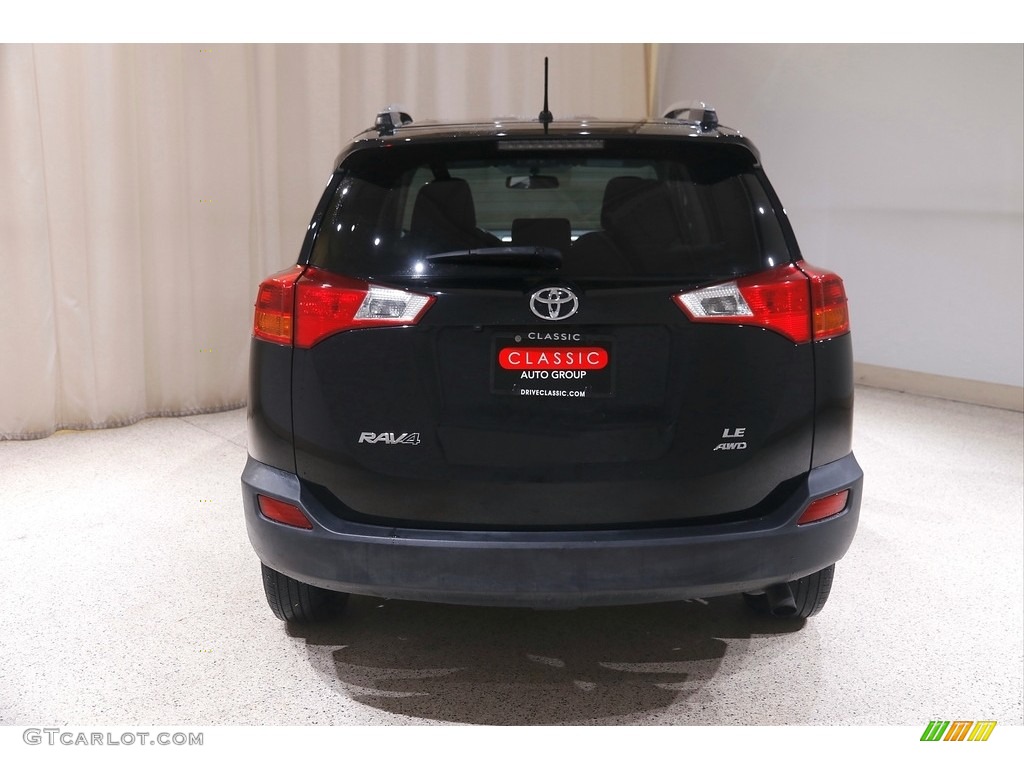 2015 RAV4 LE - Black / Ash photo #18