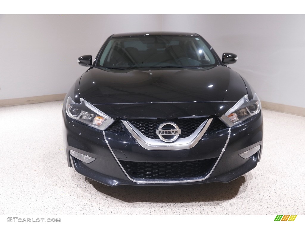 2017 Maxima SR - Super Black / Charcoal photo #2