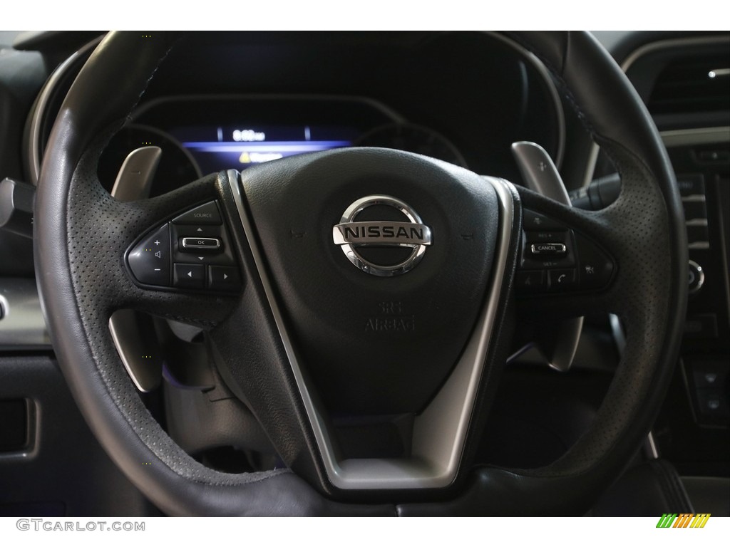 2017 Maxima SR - Super Black / Charcoal photo #7