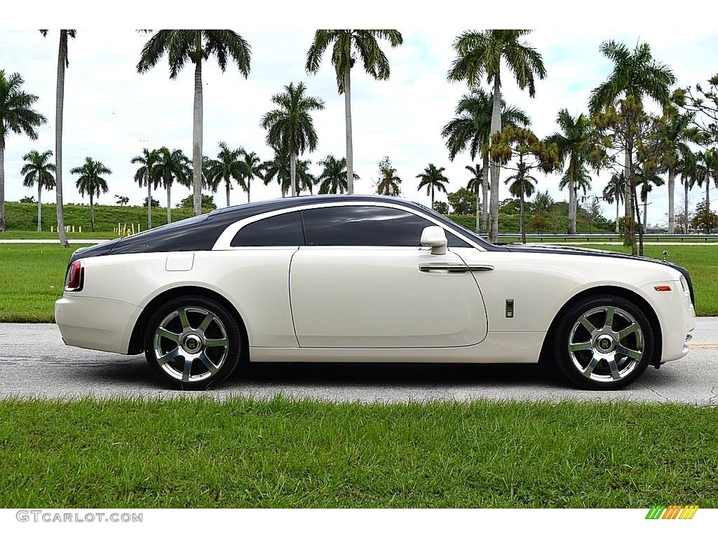 Cornish White 2014 Rolls-Royce Wraith Standard Wraith Model Exterior Photo #145049965
