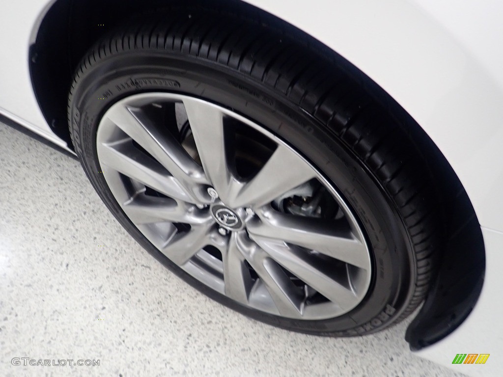 2022 Mazda3 Premium Sedan - Snowflake White Pearl Mica / Black photo #8